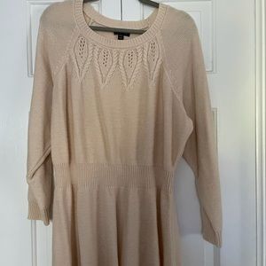 Lane Bryant off cream colored sweater
